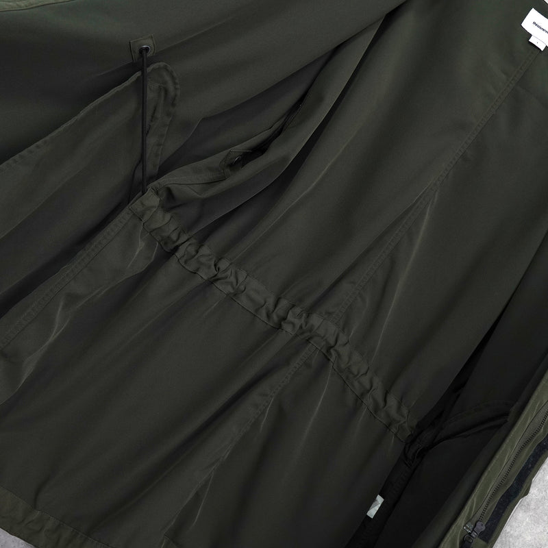 ディスイズネバーザット Ml-Logo M51 Parka ロゴ モッズコート カーキ