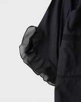 イザベル マラン エトワール メッシュ コンビ ブラウス ブラック 36 レディース