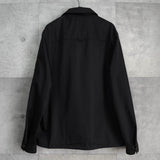 プラダ Re-Nylon トライアングルロゴ ナイロン シャツジャケット メンズ ブラック