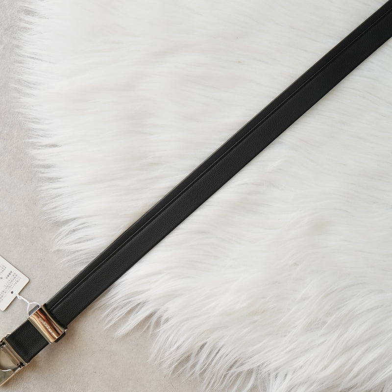 バーバリー ヴィンテージ ホースロゴ 差し込み式 ベルト ブラック メンズ デッドストック 箱付き