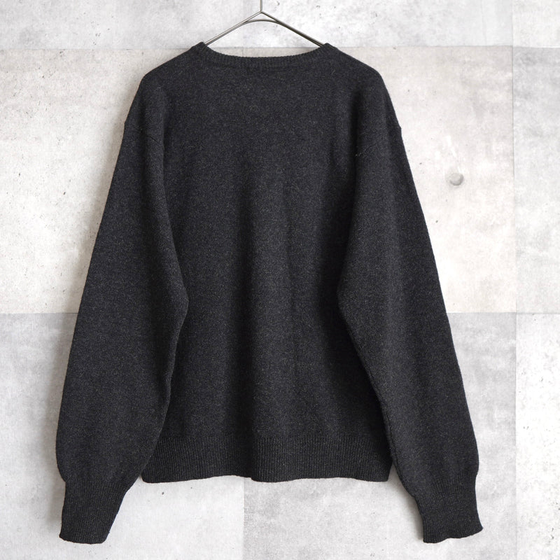 "POLO" Patch Wool Sweater