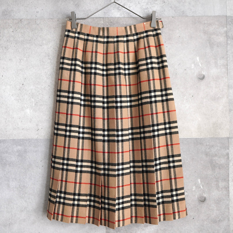 80's〜90's｜Nova-check Long Skirt