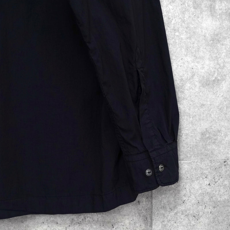 ドリス ヴァン ノッテン コットン / ナイロン 長袖シャツ ブラック