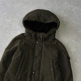 カーハート アンカレッジ パーカー ロゴ 中綿ジャケット マウンテンパーカー カーキ