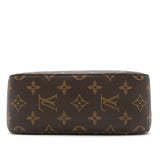 ルイヴィトン M47500 スポンティーニ モノグラム ハンドバッグ ブラウン レディース 箱付き