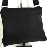 プラダ トライアングルロゴ テスート ポコノ ナイロン ショルダーバッグ ブラック