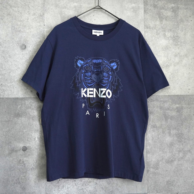 ケンゾー タイガー Tシャツ ネイビー