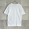 イヴ サンローラン ヴィンテージ YSLロゴ Tシャツ ホワイト