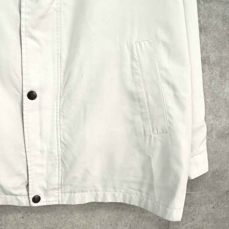 イヴサンローラン リバーシブル YSLロゴ ブルゾンホワイト / ブラック