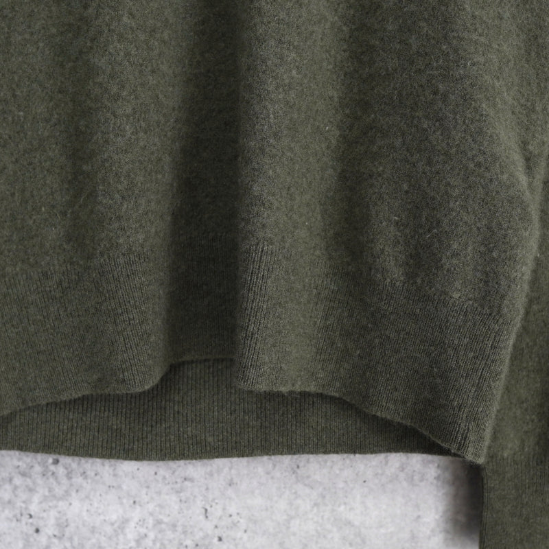 ポロ ラルフローレン ポニーロゴ ニット カーキ