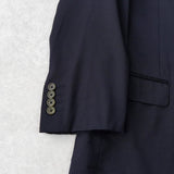 ジバンシィ 2B シングル テーラードジャケット 総裏地 ダークネイビー メンズ - NEWSED