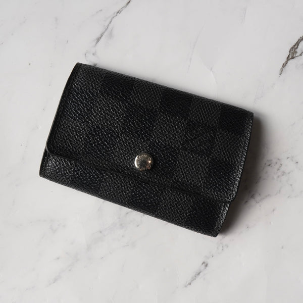 ルイ ヴィトン ミュルティクレ6 ダミエ・グラフィット 6連 キーケース M62662 ブラック