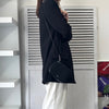 Jil Sander 黑色皮革两用单肩包/手拿包