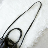 メゾンマルジェラ エムエムシックス レザー 2way ジャパニーズバッグ ハンドバッグ ショルダーバッグ ブラック - NEWSED