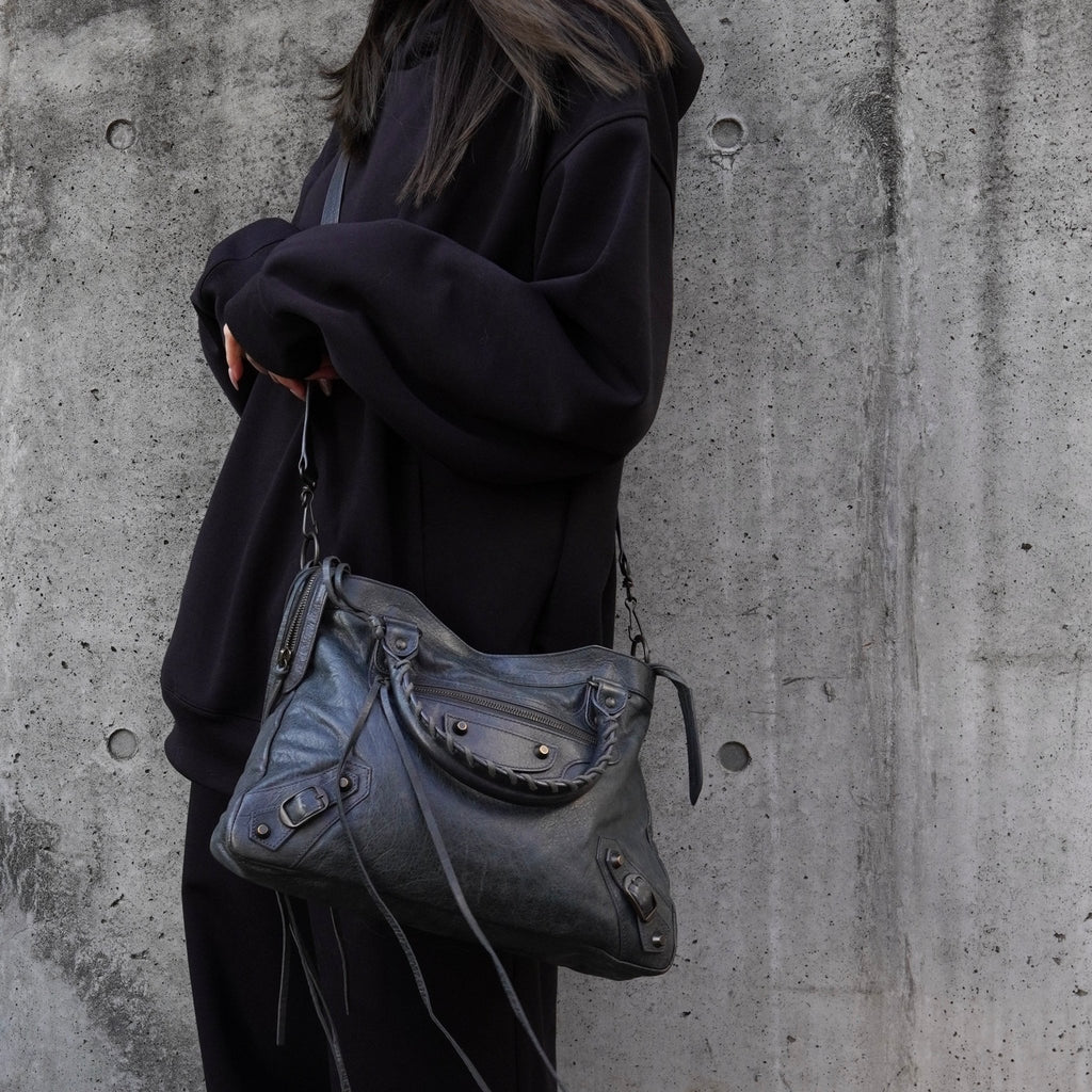 BALENCIAGA ザ・タウン バレンシアガ ザ・タウン レザー 2WAY ハンドバッグ ショルダーバッグ