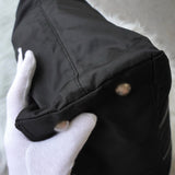 プラダ ポコノ テスート ナイロン / レザー 2way ショルダーバッグ ハンドバッグ ビジネスバッグ ブラック - NEWSED