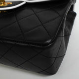 シャネル ココマーク ミニマトラッセ ターンロック ラムスキン 2way チェーン ショルダーバッグ ブラック 1番台7桁 - NEWSED