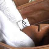 プラダ トライアングルロゴ サフィアーノ レザー 2way ハンドバッグ ショルダーバッグ ブラウン - NEWSED