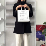 メゾンマルジェラ エムエムシックス レザー 2way ショルダーバッグ ハンドバッグ ホワイト - NEWSED