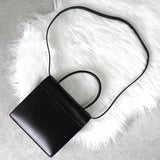 カルティエ パンテール レザー 2way ハンドバッグ ショルダーバッグ ブラック - NEWSED