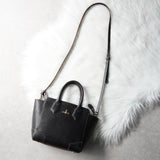 ヴィヴィアン ウエストウッド オーブ レザー 2way ハンドバッグ ショルダーバッグ ブラック - NEWSED