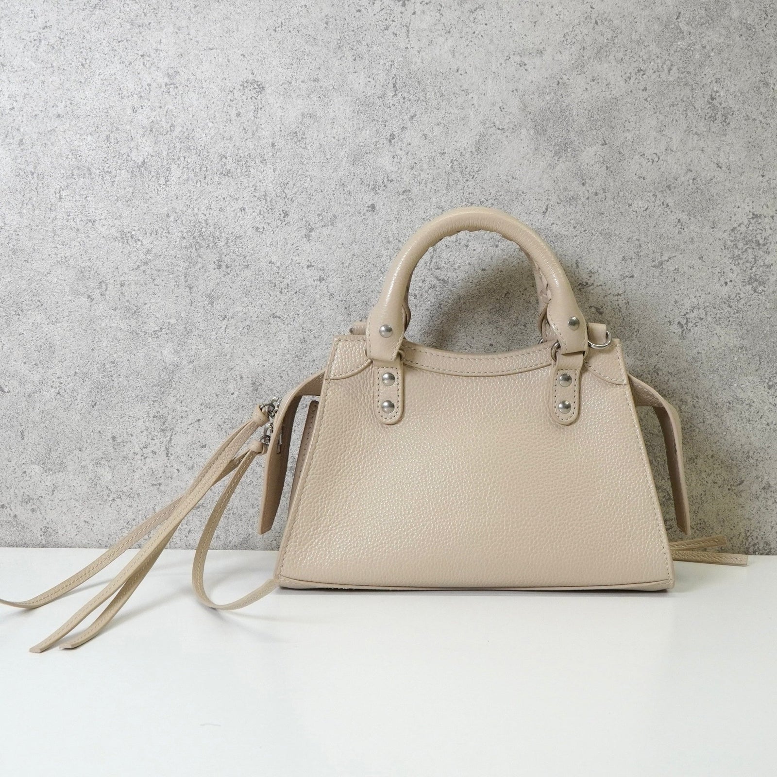 バレンシアガ ネオクラシックシティ ミニ レザー 2way ハンドバッグ