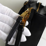 プラダ サフィアーノ レザー 2way ハンドバッグ ショルダーバッグ ブラック - NEWSED