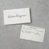 サルバトーレ フェラガモ ヴァラリボン 2way レザー ハンドバッグ ショルダーバッグ 自立型 ブラック - NEWSED