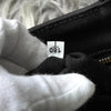 Prada Canapa 帆布宝石装饰两用手提包/单肩包（黑色）