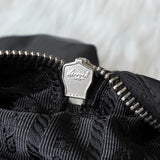 プラダ ポコノ テスート ナイロン / レザー 2way ショルダーバッグ ハンドバッグ ビジネスバッグ ブラック - NEWSED