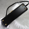 Cartier Panthere 皮革两用手提包/单肩包（黑色）
