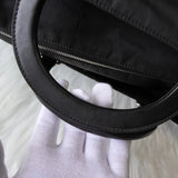 プラダ ポコノ テスート ナイロン / レザー 2way ショルダーバッグ ハンドバッグ ビジネスバッグ ブラック - NEWSED