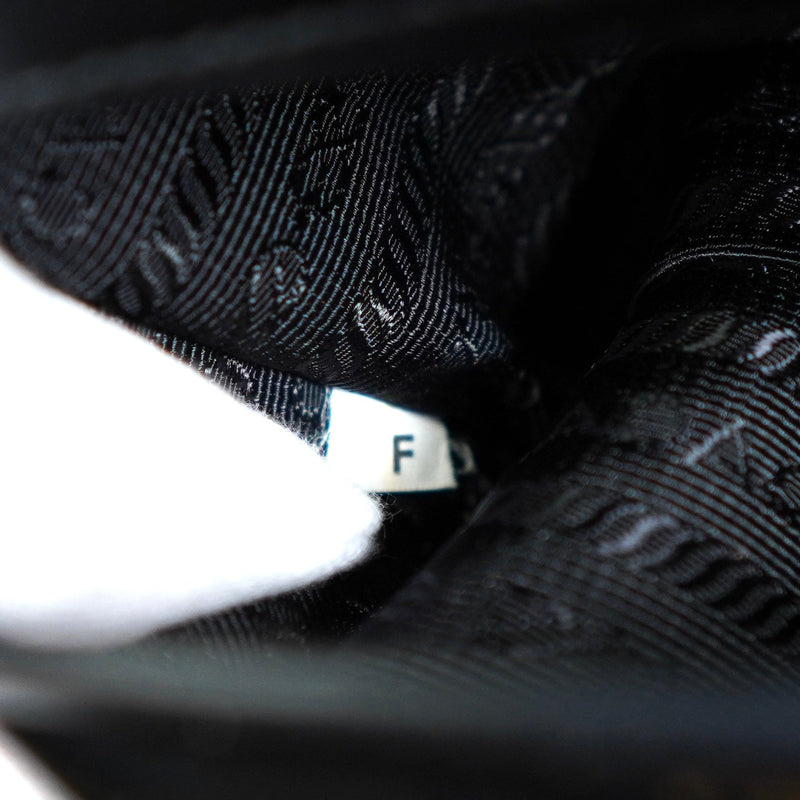 プラダ サフィアーノ レザー 2way ハンドバッグ ショルダーバッグ ブラック - NEWSED