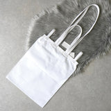 エムエムシックス メゾンマルジェラ ロゴ キャンバス 2way トートバッグ ハンドバッグ ホワイト タグ付き未使用品 - NEWSED