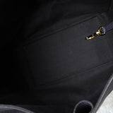 ロエベ ハンモック スモール レザー 2way ハンドバッグ ショルダーバッグ ネイビー - NEWSED