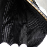 プラダ サフィアーノ レザー 三角プレート 2WAY ハンドバッグ ショルダーバッグ ブラック - NEWSED