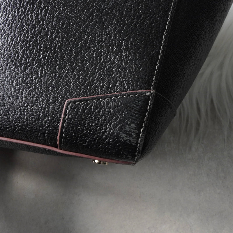 ヴィヴィアン ウエストウッド オーブ レザー 2way ハンドバッグ ショルダーバッグ ブラック - NEWSED