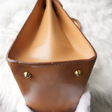 グッチ レディロック レザー 2way ハンドバッグ ショルダーバッグ キャメル - NEWSED