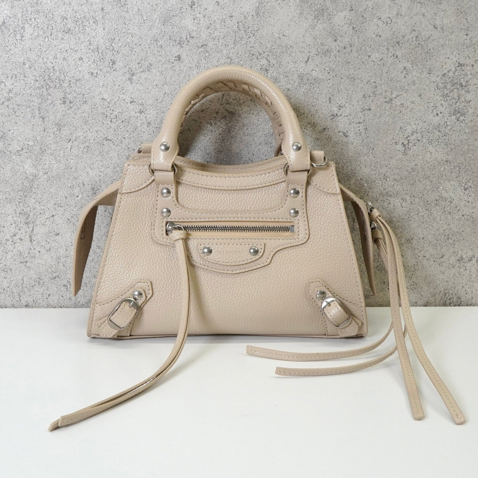 バレンシアガ ネオクラシックシティ ミニ レザー 2way ハンドバッグ