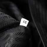 プラダ ポコノ テスート ナイロン/ レザー 2way ボストンバッグ ブラック - NEWSED