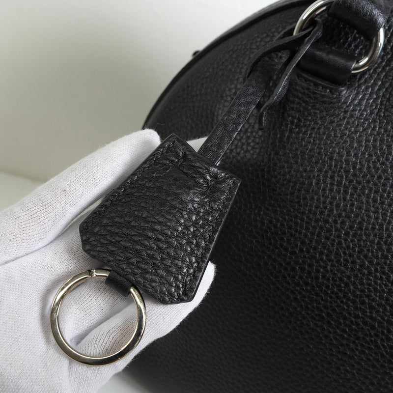 プラダ サフィアーノ レザー 2way トートバッグ ショルダーバッグ ブラック - NEWSED