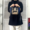 Celine Luggage 纳米皮革两用包（米色、黑色和蓝色）