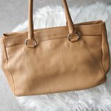 プラダ ヴィッテロダイレザー 2way ハンドバッグ ショルダーバッグ 肩掛け ベージュ - NEWSED