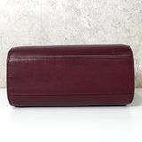 カルティエ マスト レザー 2way ミニボストンバッグ ショルダーバッグ ボルドー - NEWSED