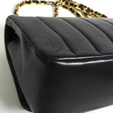 シャネル ココマーク マドモアゼル ターンロック ラムスキン 2way チェーン ショルダーバッグ ブラック 4番台7桁 - NEWSED