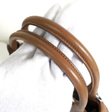 プラダ トライアングルロゴ サフィアーノ レザー 2way ハンドバッグ ショルダーバッグ ブラウン - NEWSED