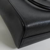 プラダ サフィアーノ レザー 2way ハンドバッグ ショルダーバッグ ブラック - NEWSED