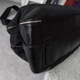 プラダ ポコノ テスート ナイロン/ レザー 2way ボストンバッグ ブラック - NEWSED