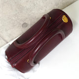 カルティエ マスト レザー 2way ミニボストンバッグ ショルダーバッグ ボルドー - NEWSED