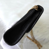 ディオール シャドー トロッター キャンバス / レザー 2way チェーンショルダー ショルダーバッグ ブラック - NEWSED